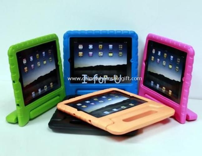 Çocuklar dayanıklı köpük Case işlemek için Stand çocuklar yeni iPad 4 3 2 Mini