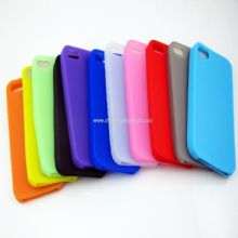 DELUXE SILICONE SKIN COVER CASE FOR IPHONE 5 images