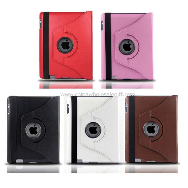 360 rotating case with stand for ipad 2/3