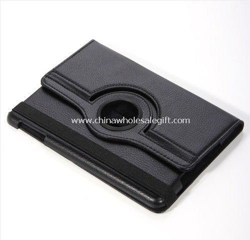 Apple iPad Mini baru 360 derajat berputar PU Leather Case Cover w berdiri