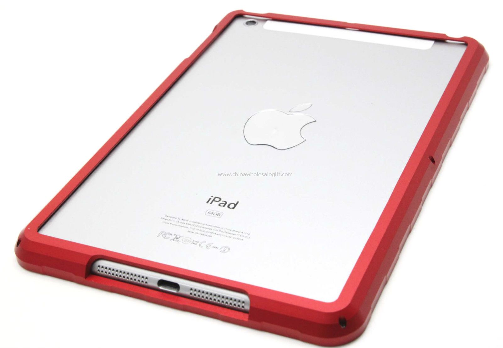 Premium alumiini metalliseos puskurin suojakotelo iPad Mini