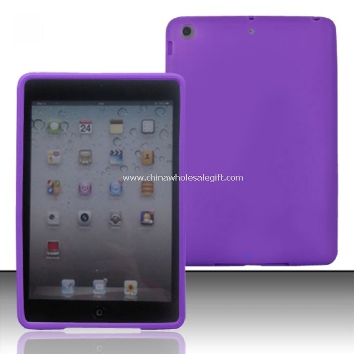 Suave funda de cubierta de silicona para Apple iPad Mini