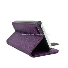 iPhone5 Leather Cover with stand images
