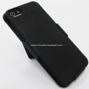 iPhone5 Belt Clip Slider con estuche duro retroceso Stand titular images