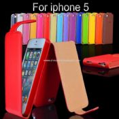 iPhone5 Leather Shell Hinged Flip Wallet Case images