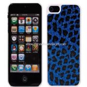 Többszínű új érkezés műanyag Leopard kemény vissza tok az iPhone 5 images