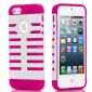 iPhone5 Hybrid High impact Combo Hard Silicone Rubber Case small picture