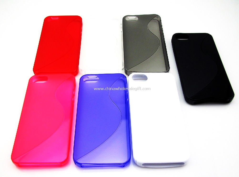 TPU Bumper silikone Case cover til iPhone 5
