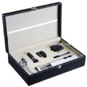 Deluxe Leather Wine Gift Set images