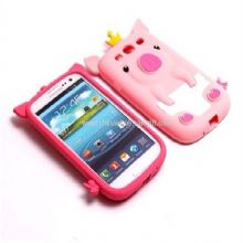 cute Pig-Silikonhülle für Samsung Galaxy s3 i9300 images