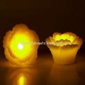 LED Flower Shape Wachs Kerze images