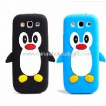 Penguin Silicone Soft Back Case For Samsung Galaxy S3 i9300 images