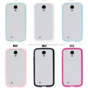 Plastik PC TPU çerçeve tampon çift Hard Case için Samsung Galaxy S4 renkler. images