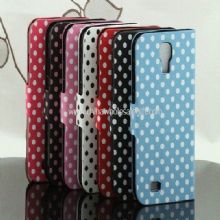 Leder Case Cover Polka Dot Wallet Card für Samsung Galaxy S4 i9500 images