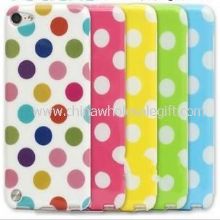 Polka Dot de TPU cas couvrir de l&#39;accessoire pour iPod Touch 5ème images