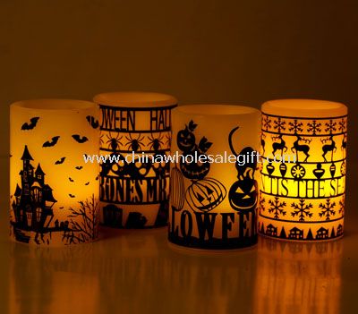 Cire LED bougie pour Halloween