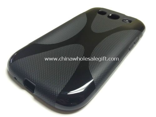 Black TPU GEL Rubber Case Cover for Samsung Galaxy s3 i9300