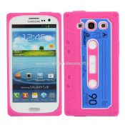 Étui souple rétro de Cassette Silicone pour Samsung Galaxy S3 i9300 images