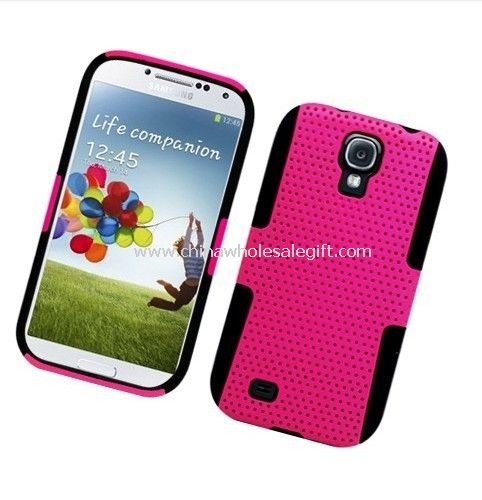 MESH TOLAGS HYBRID TILFELLE TELEFONEN DEKKER FOR SAMSUNG GALAXY S4