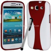 Cup figur gummi Case For Samsung Galaxy S3 i9300 med stylus images