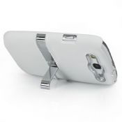 Mode lisse Stand cas couvrir pour SamSung Galaxy S3 i9300 blanc images