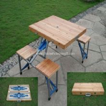 Folding camping table images