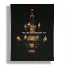 art print with led light images
