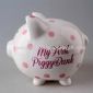 Polka Dot Ceramic Piggy Bank small picture