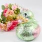 Piękne kaczki Piggy Bank ceramiczne posrebrzane skarbonki small picture
