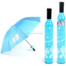 Parapluie bouteille pliable bleu images