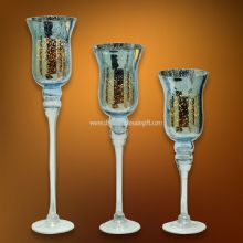 Mosaic Glass Cup LED Candle images