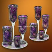 Mosaic Glass stearinlys images