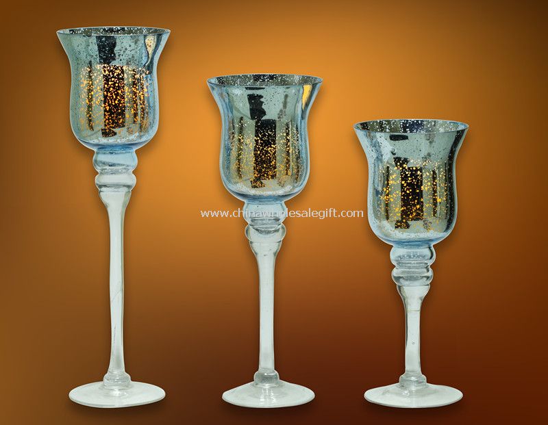 Mosaic Glass Cup LED-stearinlys