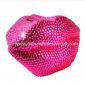 Crystal säästöpossu vaaleanpunainen väri suun muoto small picture