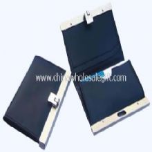 Leather and Metal Business card holder images