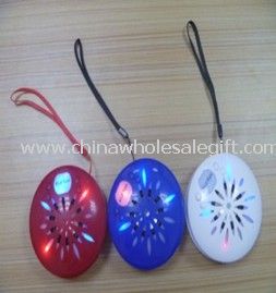 Plastic Mini Speaker support TF card, U-disk, with FM