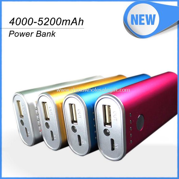 Power Bank 4000Mah LED torch