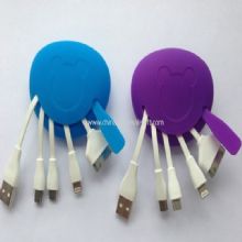 Mini forma bolso set de Cables 4 en 1 images
