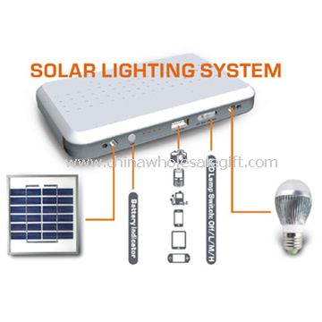 Solární světelný systém