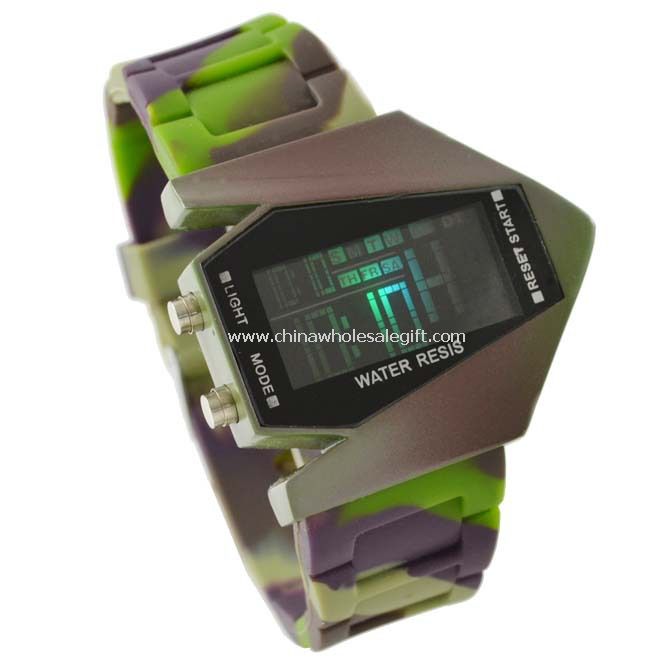 LED hær grønn Watch