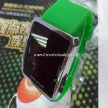 Silicone band led watch images
