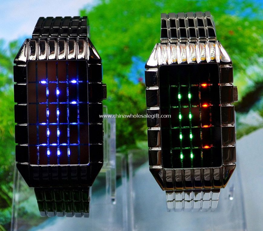 LED módní hodinky