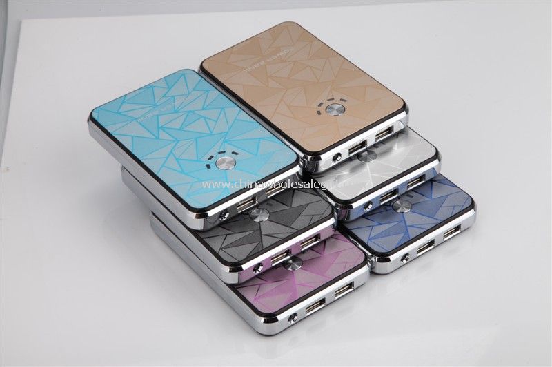 External Battery Charger Portable power bank with led charge indicator 8000mah