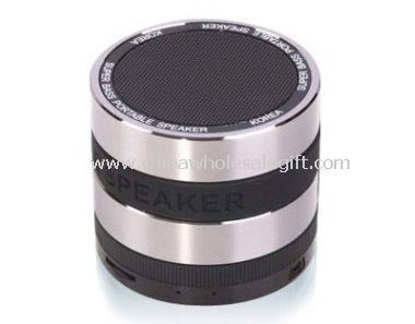 Forma de lente de TF cartão Mini Bluetooth Speaker