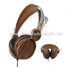 Wooden Stereo Headphone images