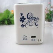 Blue and white porcelain portable mini speaker images
