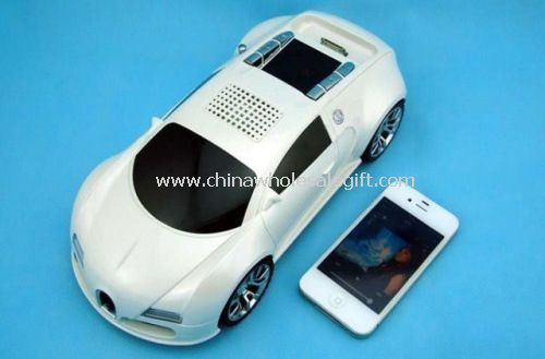 Haut-parleur de forme de voiture de fashional design pour iphone