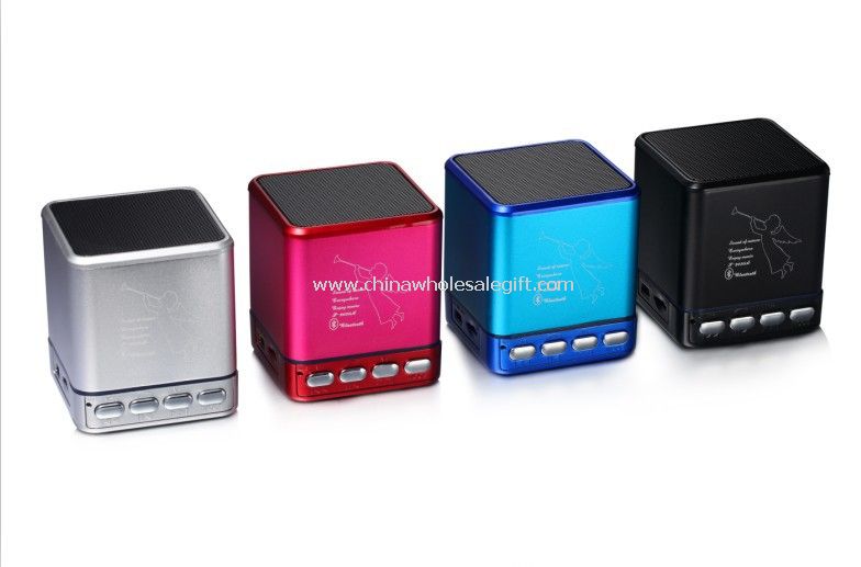 Cool square mini speaker with handsfree function