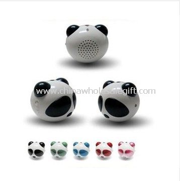 Panda forma USB Mini altavoces