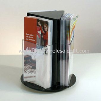 3-Side Acrylic Flyer Display Holder